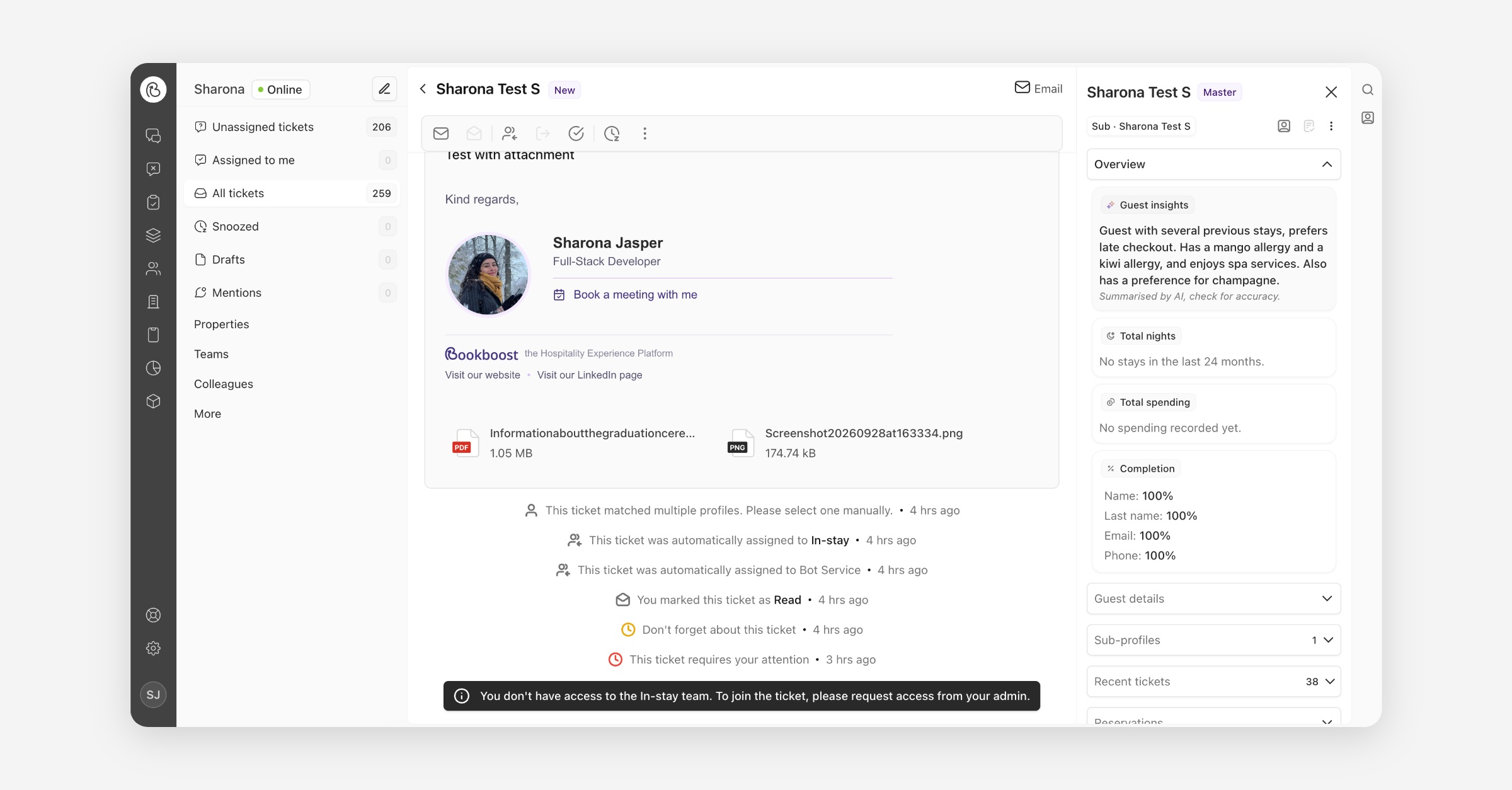 Master Profiles in the Unified Inbox & More